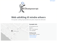 Tablet Screenshot of ksdev.dk